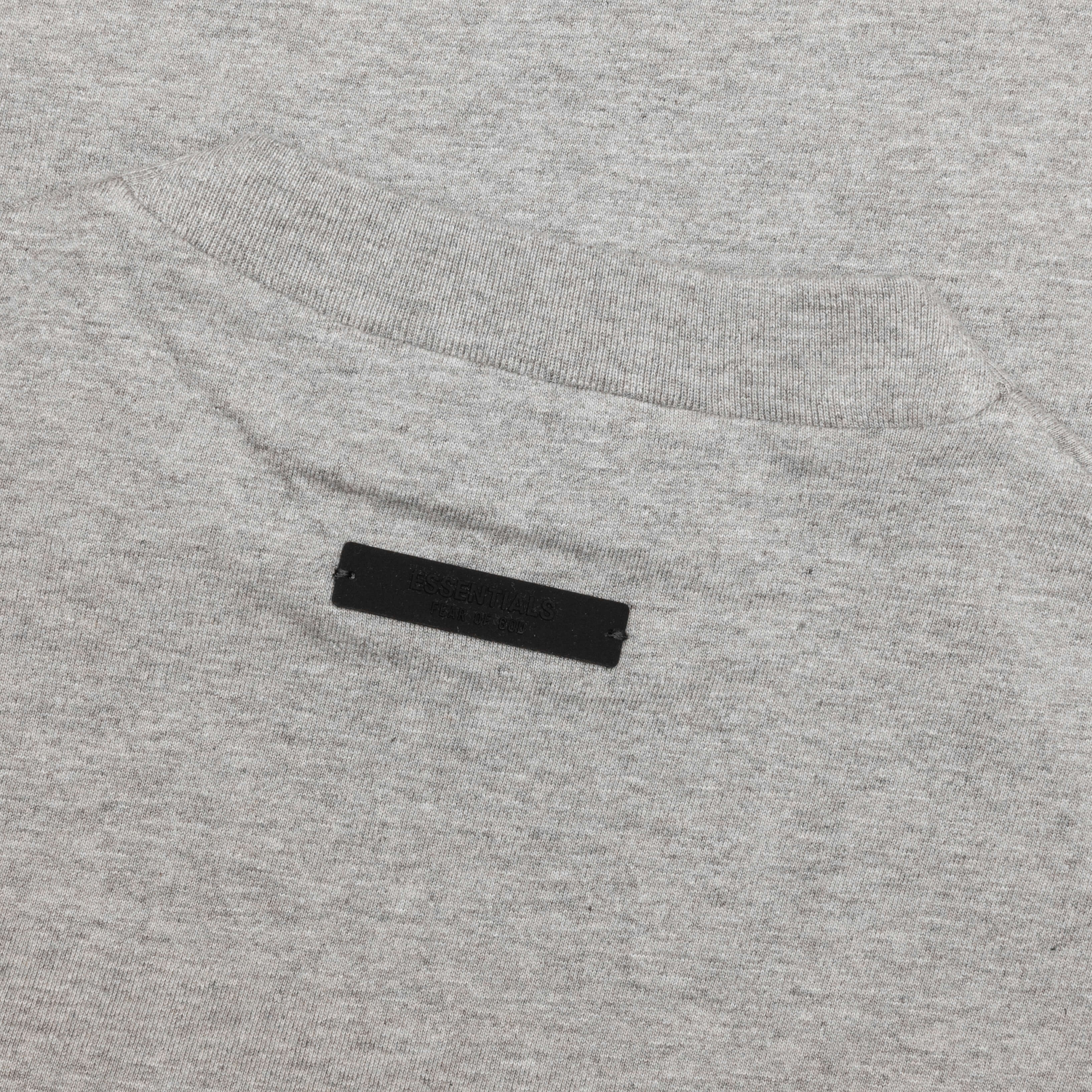 Kid's Jersey Crewneck Tee - Dark Heather - Image 4