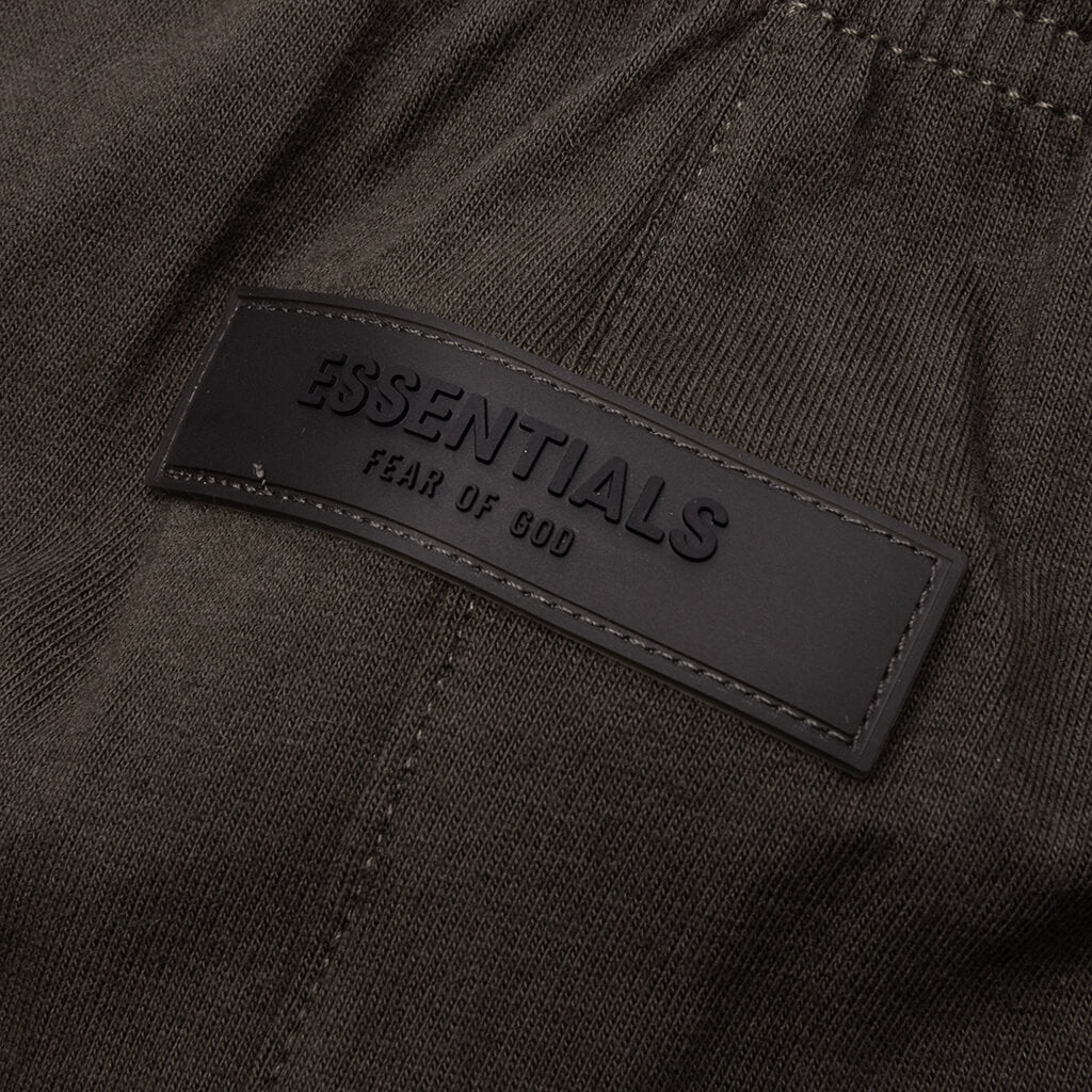 Kid's Jersey Short - Off Black - Image 3