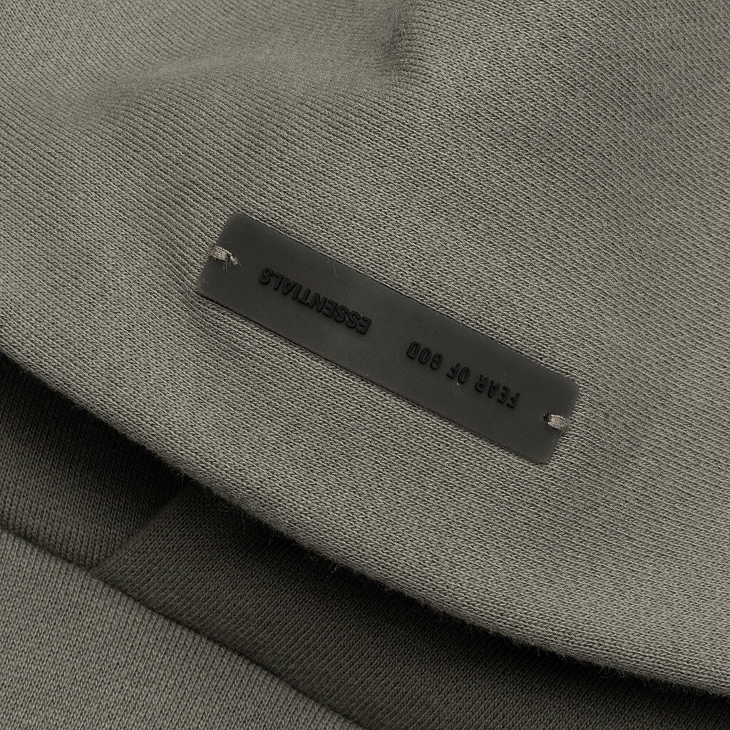 Kid's 90's Fit Fleece Hoodie - Moss - Image 3
