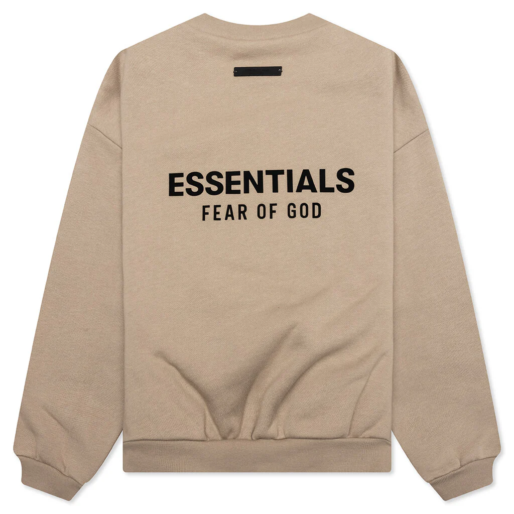 Kid's Fleece Crewneck - Desert Sand - Image 2