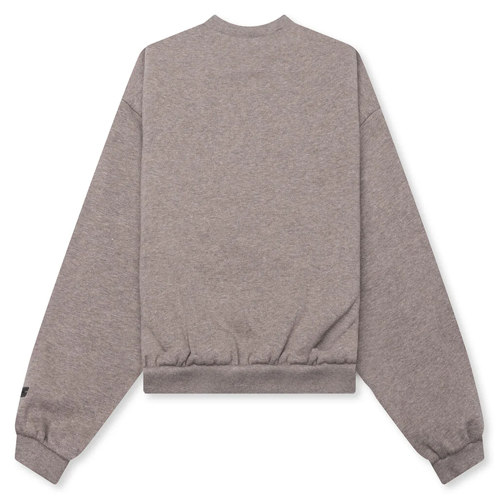 Kid's Fleece Crewneck - Homestead Heather - Image 4