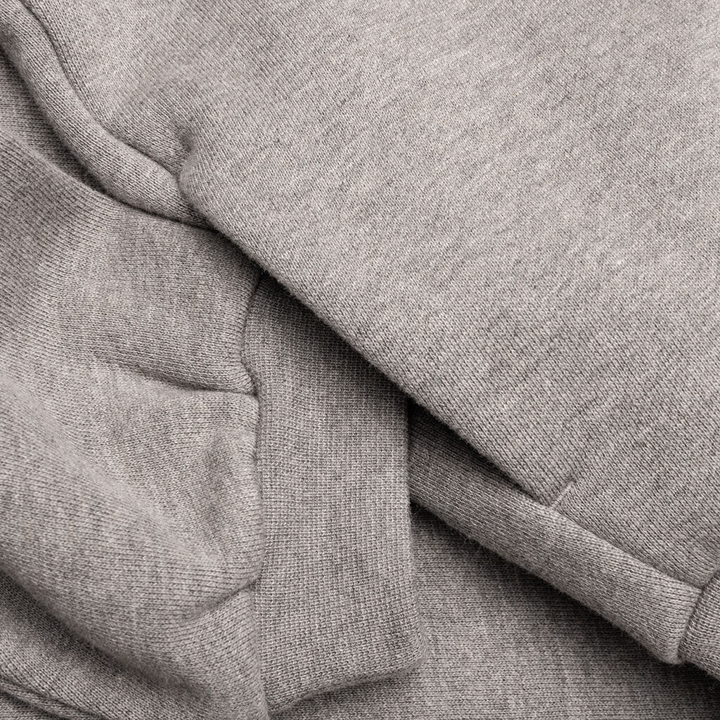 Kid's Fleece Hoodie - Heather Gray - Image 5