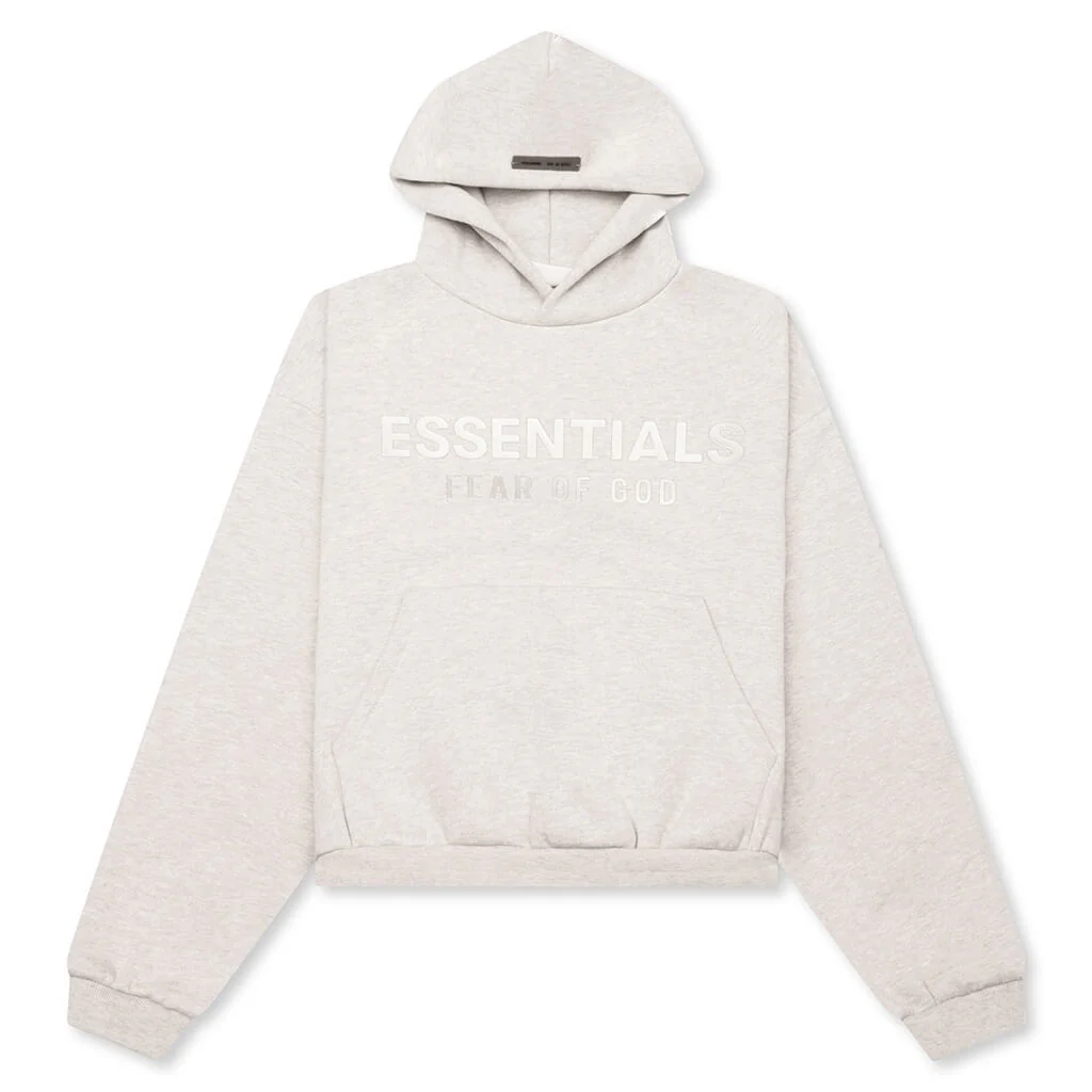 Kid's Fleece Hoodie - Heather Stone