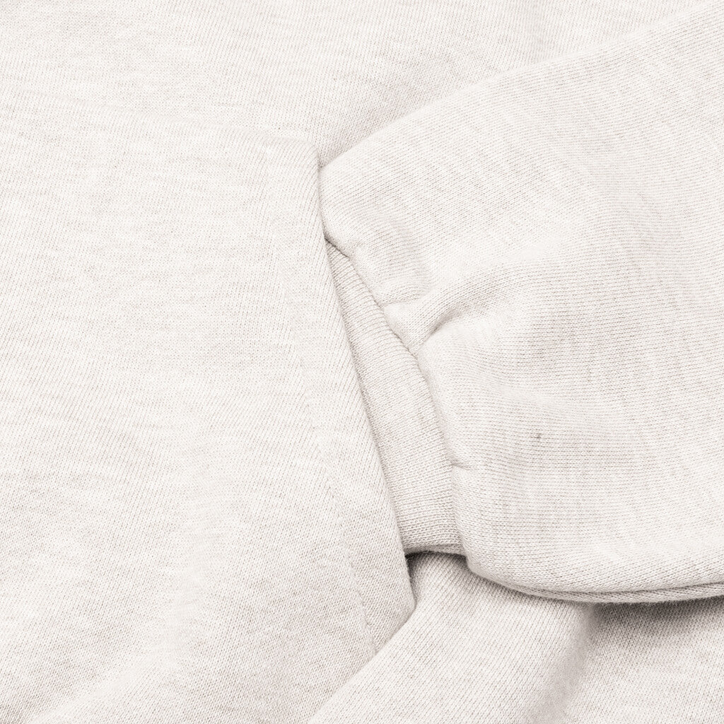 Kid's Fleece Hoodie - Heather Stone - Image 4