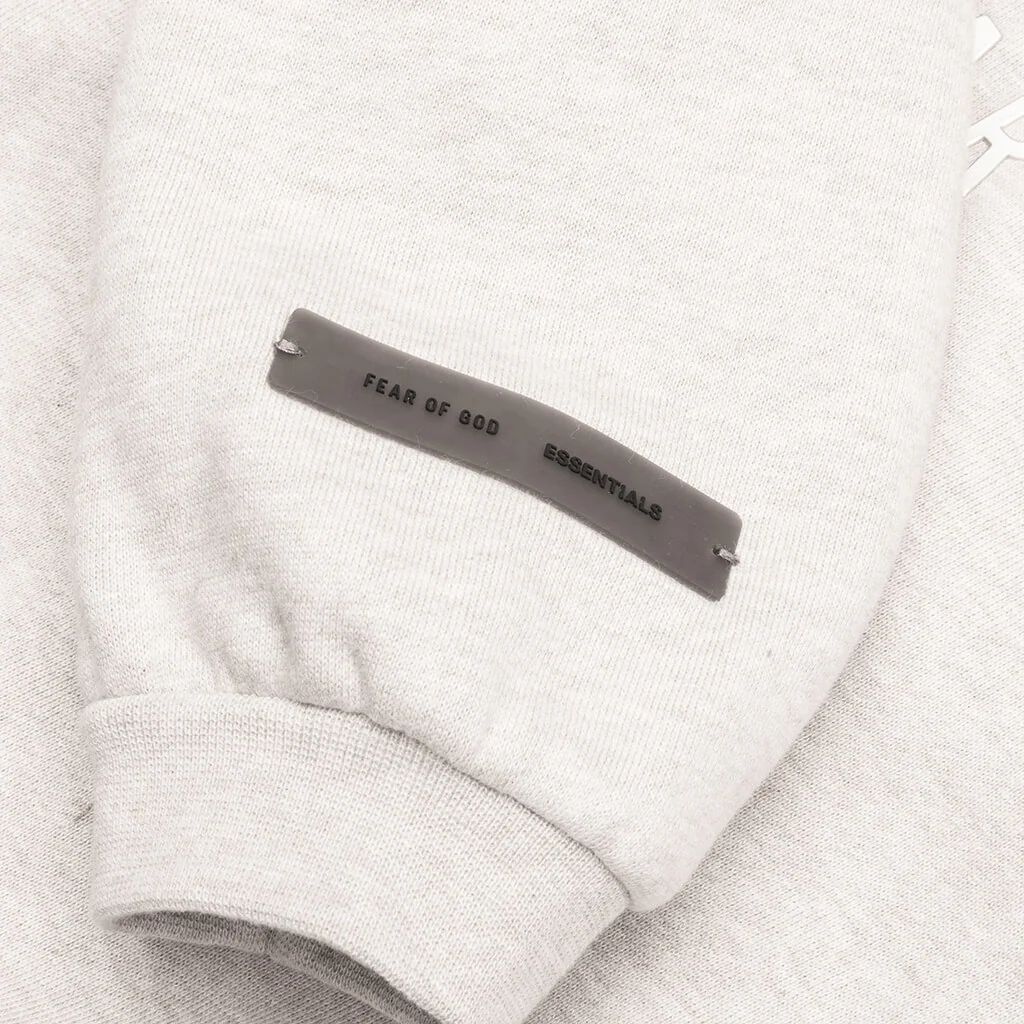 Kid's Fleece Zip-Up Hoodie - Heather Stone - Image 4