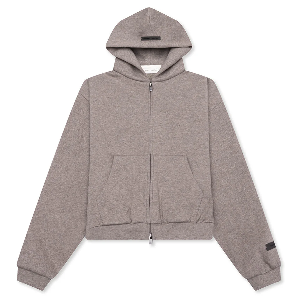 Kid's Fleece Zip-Up Hoodie - Homestead Heather