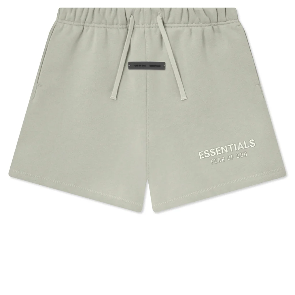 Kid's Fleece Soccer Short - Abbey Stone