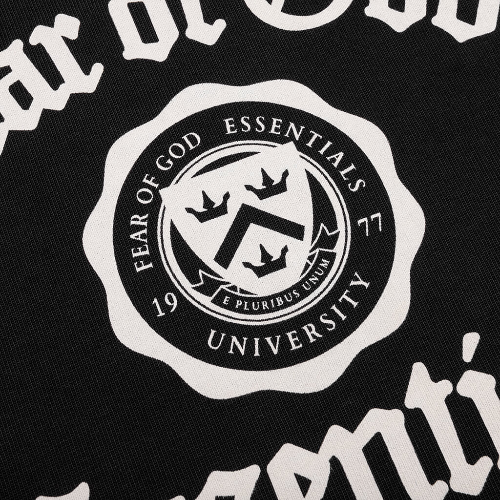 Kid's Heavy Long Sleeve Tee - Black - Image 4