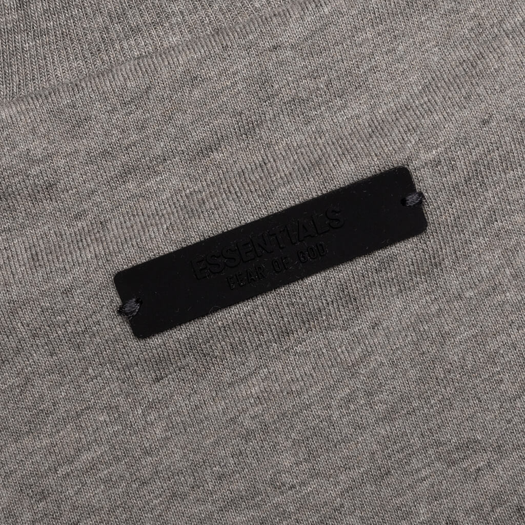 Kid's Jersey Crewneck Tee- Heather Gray - Image 4