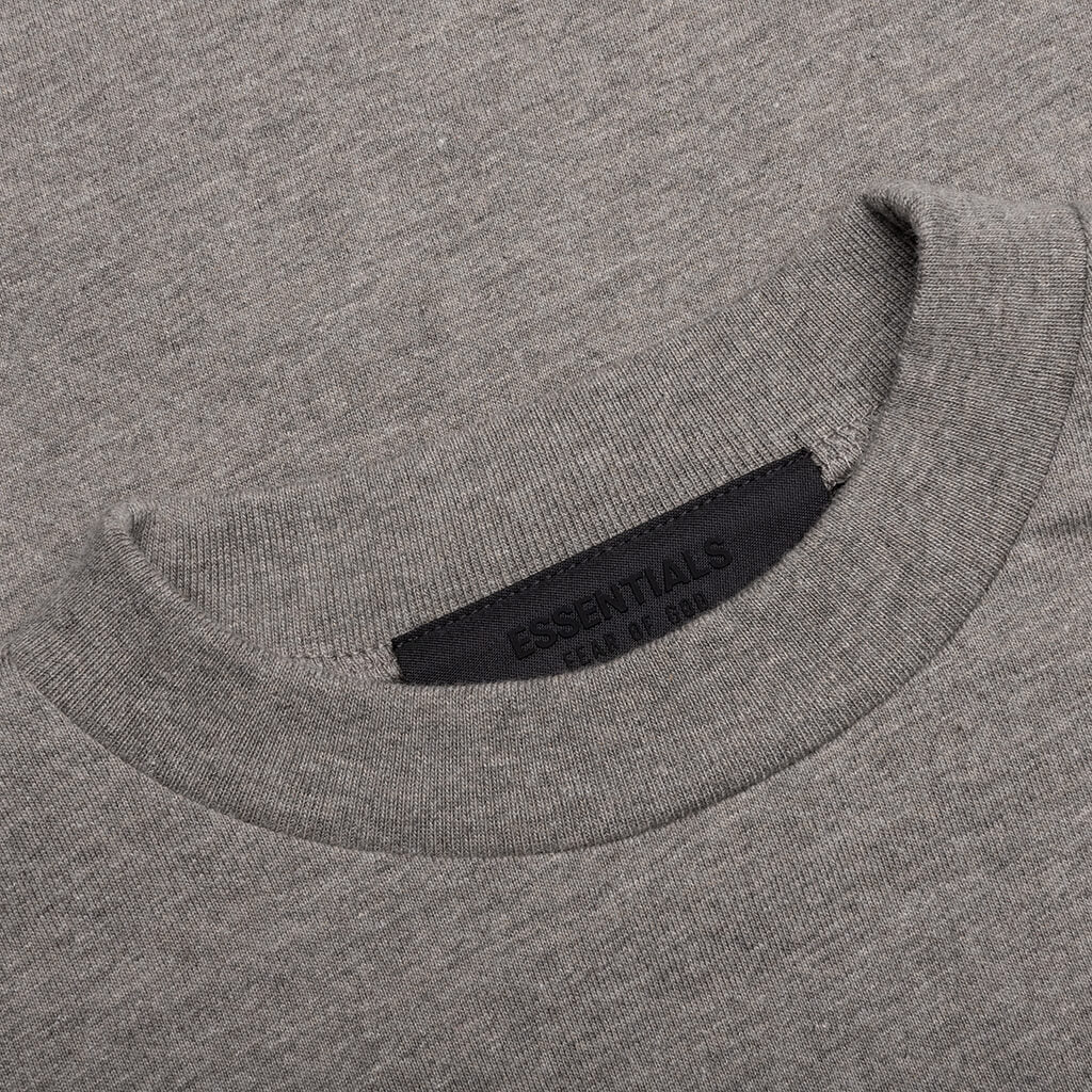 Kid's Jersey Crewneck Tee- Heather Gray - Image 6