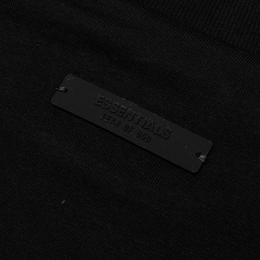 Kid's Jersey Crewneck Tee - Black - Image 3