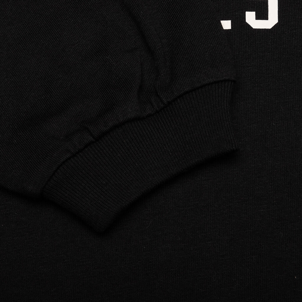 Kid's Jersey Long Sleeve Tee - Black - Image 5