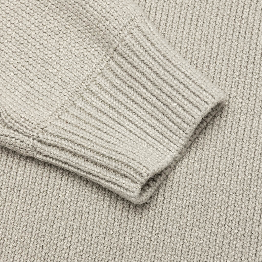 Kid's Knit Hoodie - Seal - Image 3