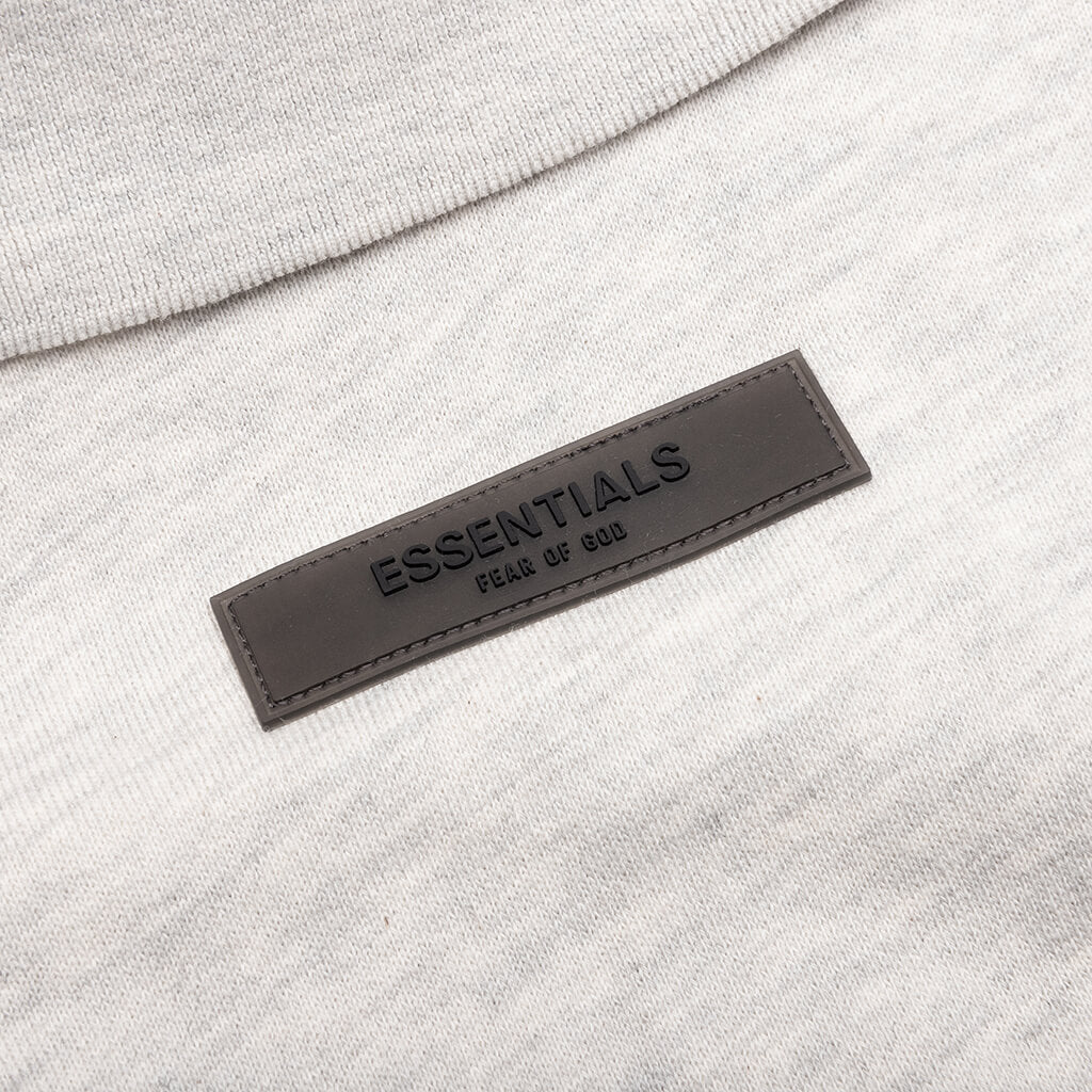 Kid's Core L/S Polo - Light Oatmeal - Image 4