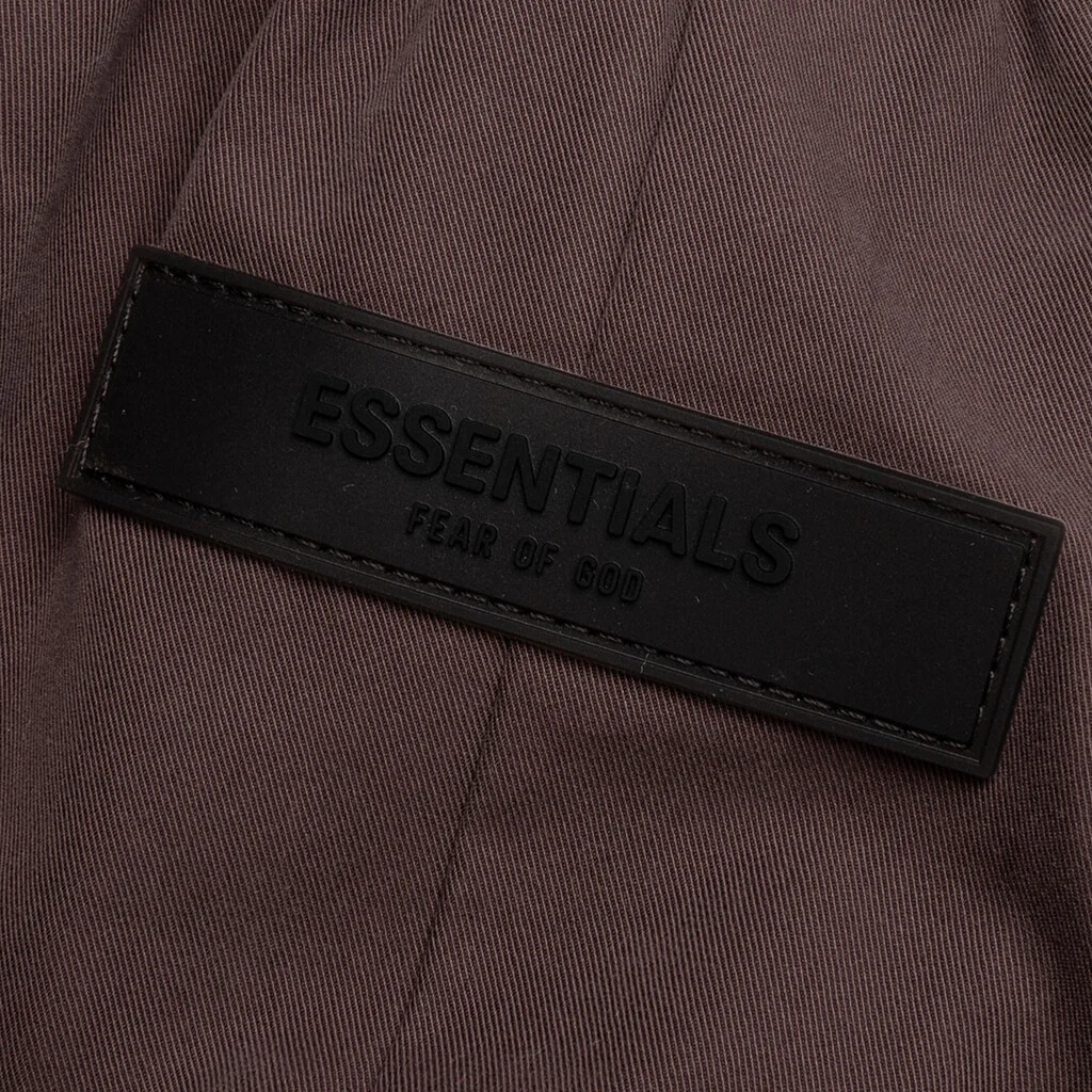 Kid's Relaxed Corduroy Trouser - Plum - Image 3
