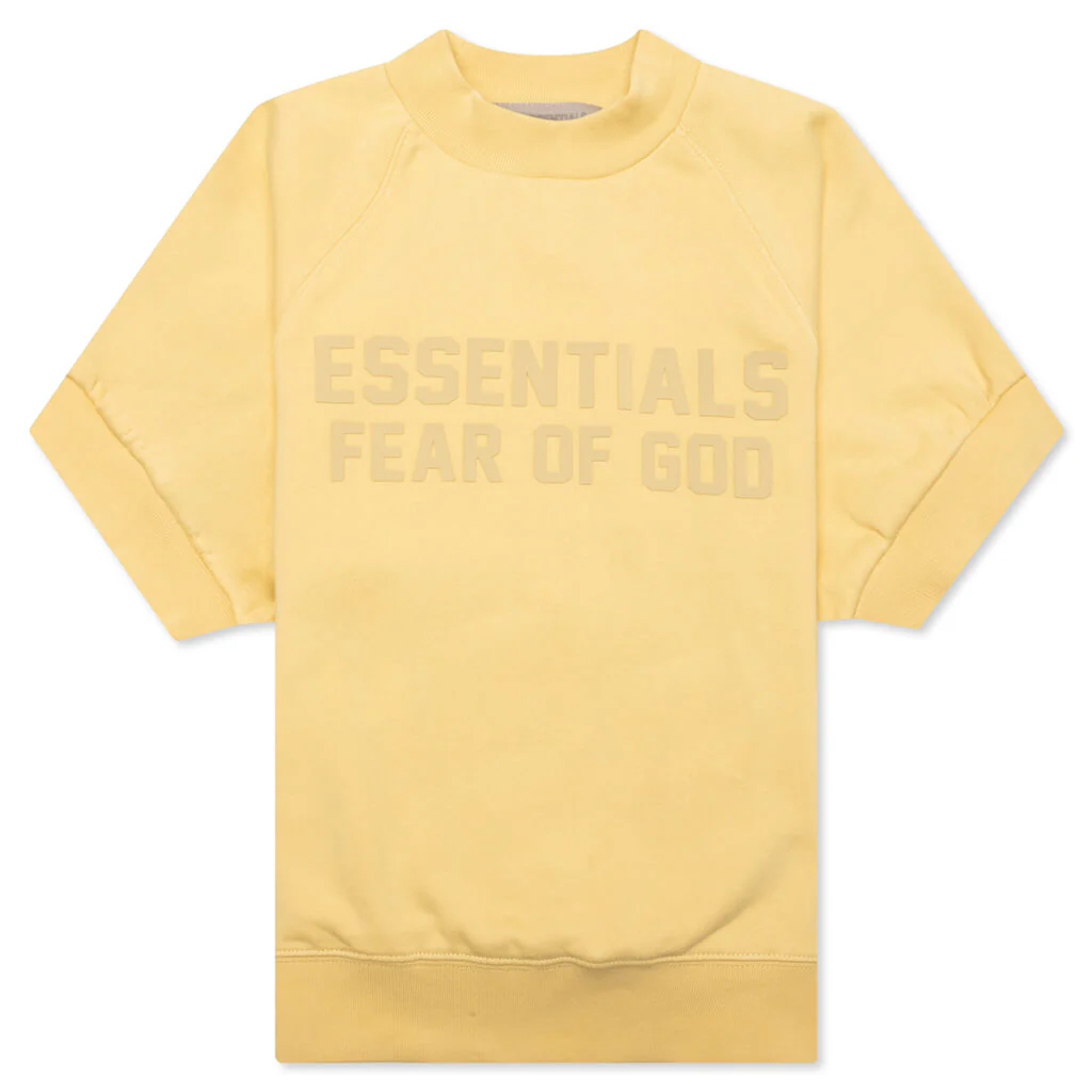 Kid's S/S Sweatshirt - Light Tuscan