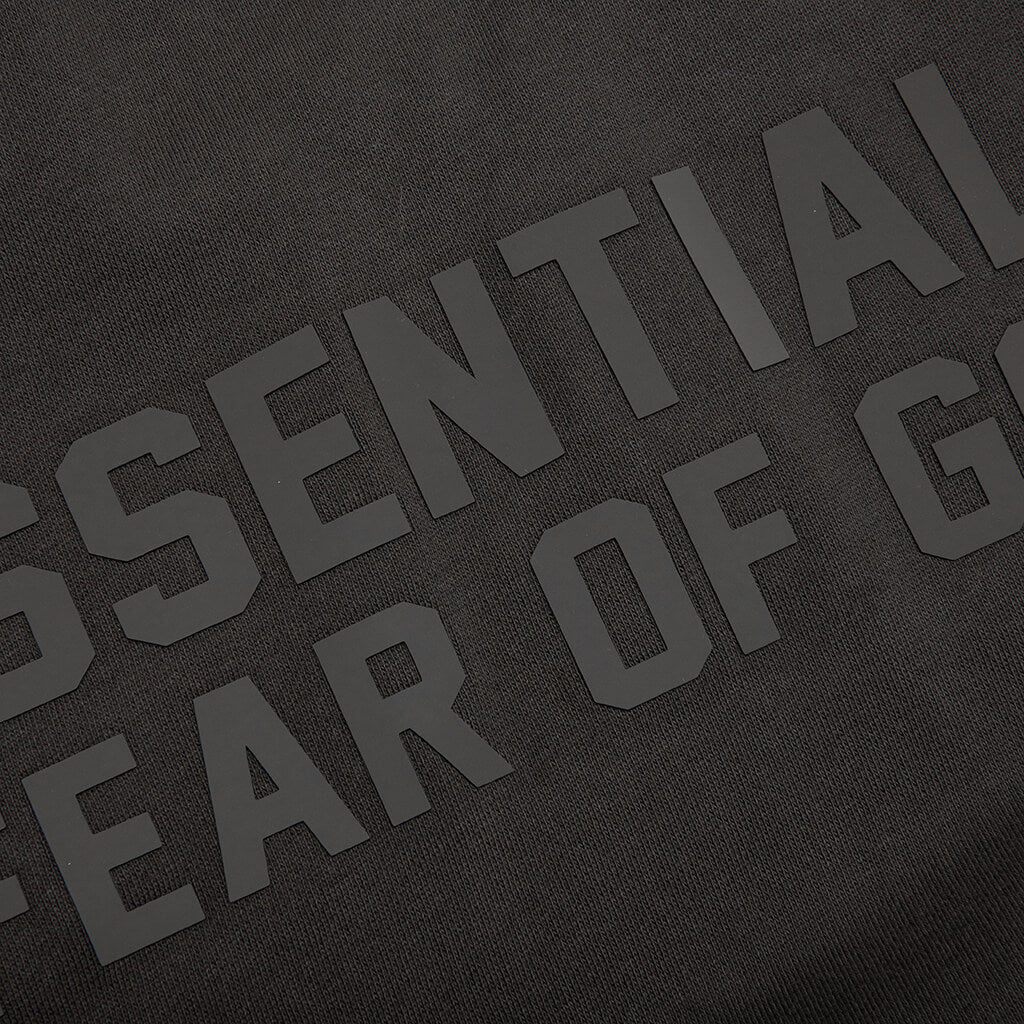 Kid's S/S Sweatshirt - Off Black - Image 3