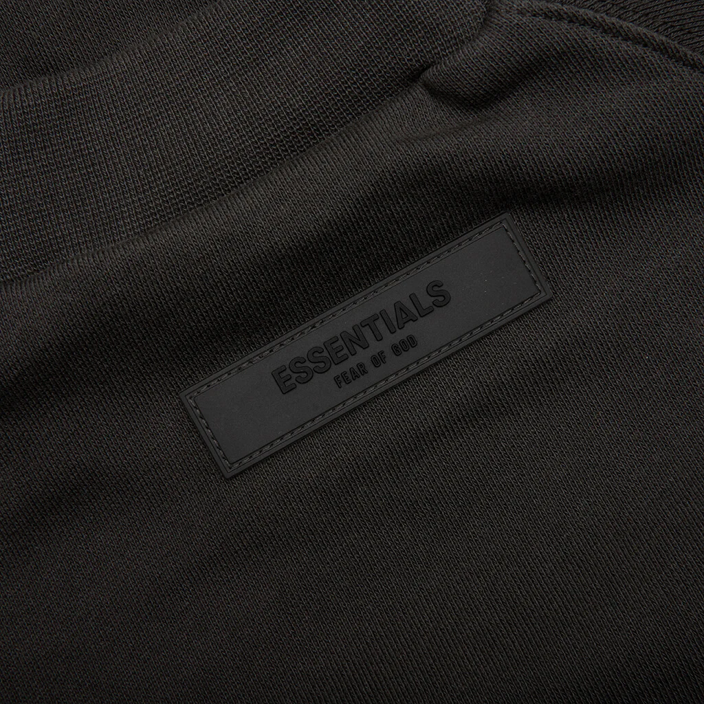 Kid's S/S Sweatshirt - Off Black - Image 4