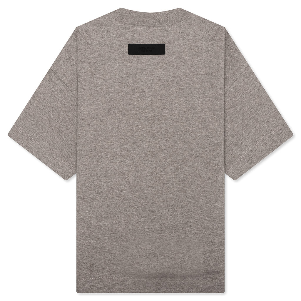 Essentials Kid's S/S Tee - Heather Grey - Image 2