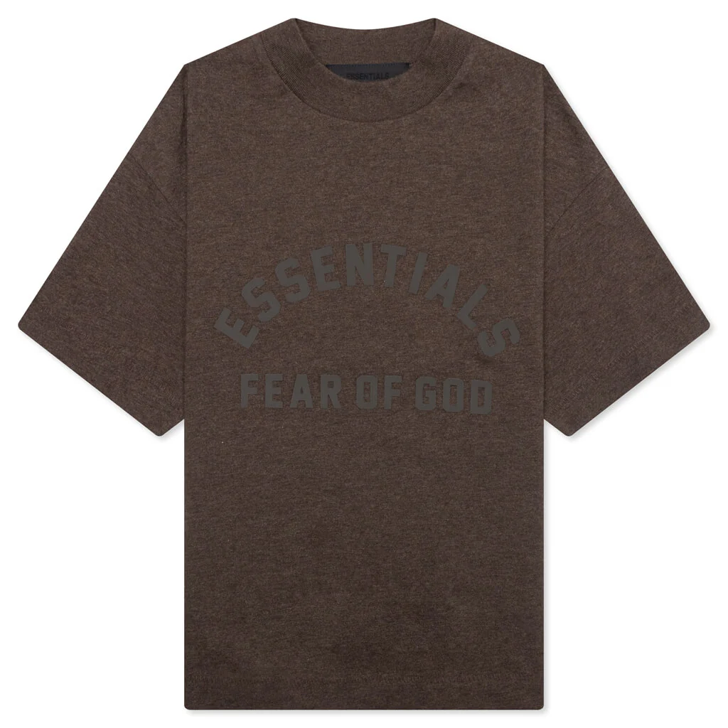 Essentials Kid's S/S Tee - Heather Wood