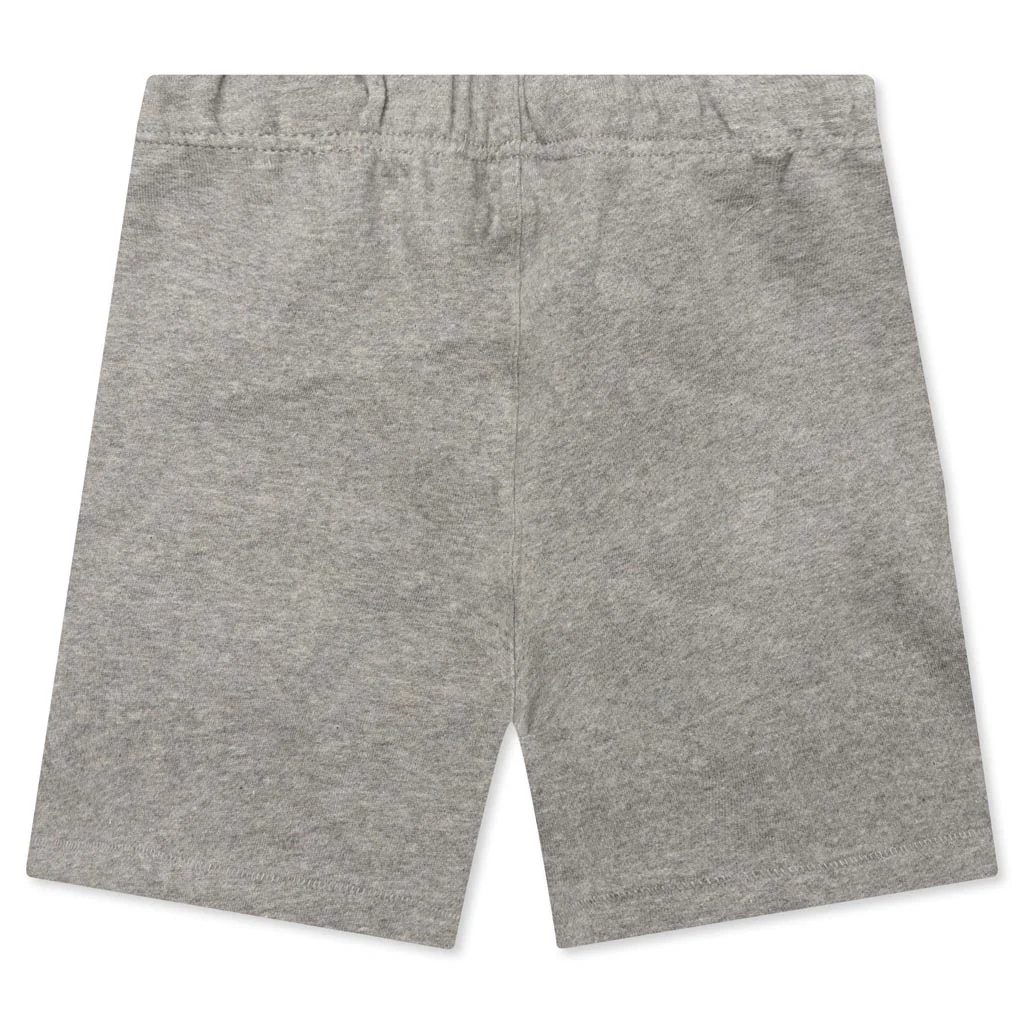 Kid's Core Sweatshort - Dark Oatmeal - Image 2
