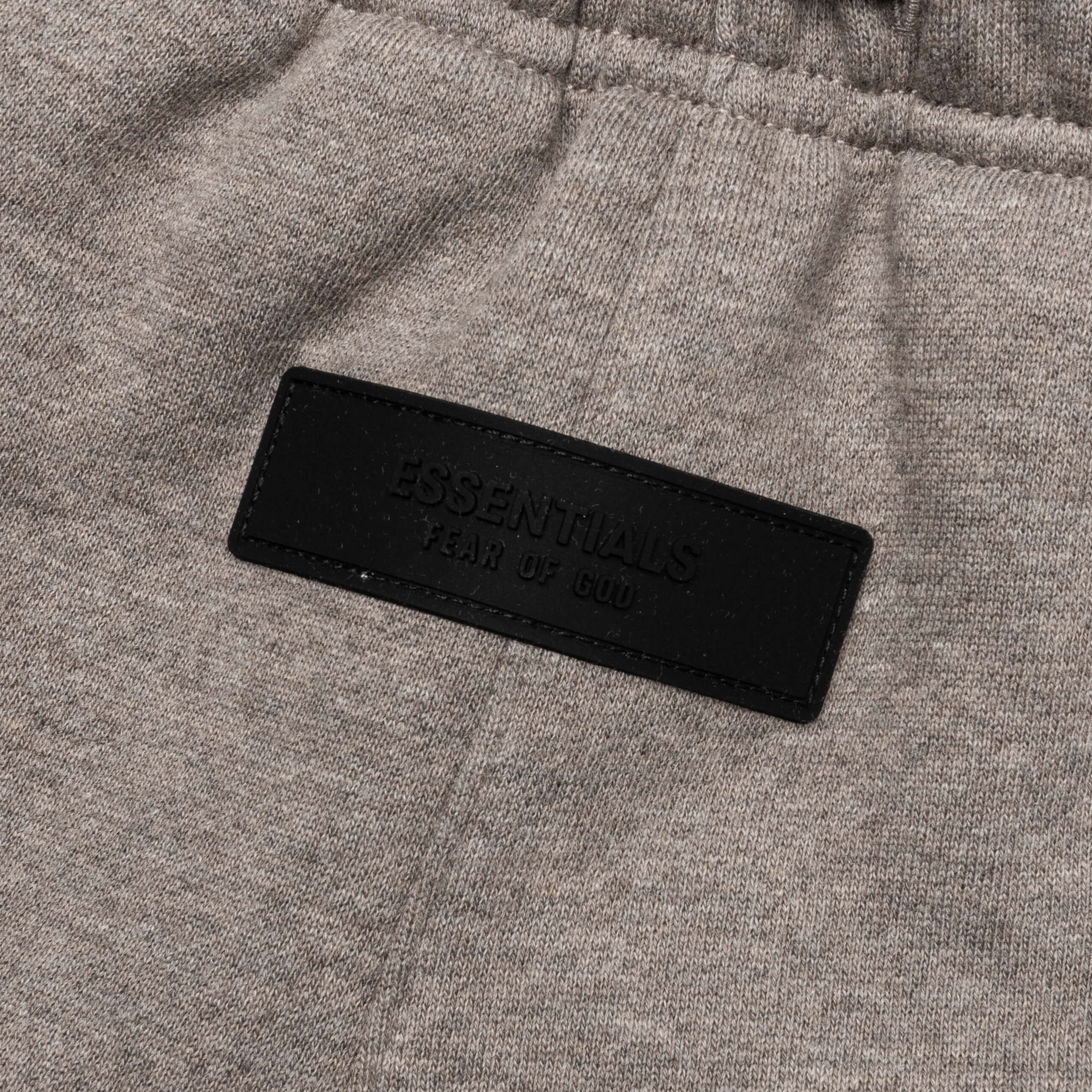 Essentials Kid's Sweatshort - Heather Grey - Image 3