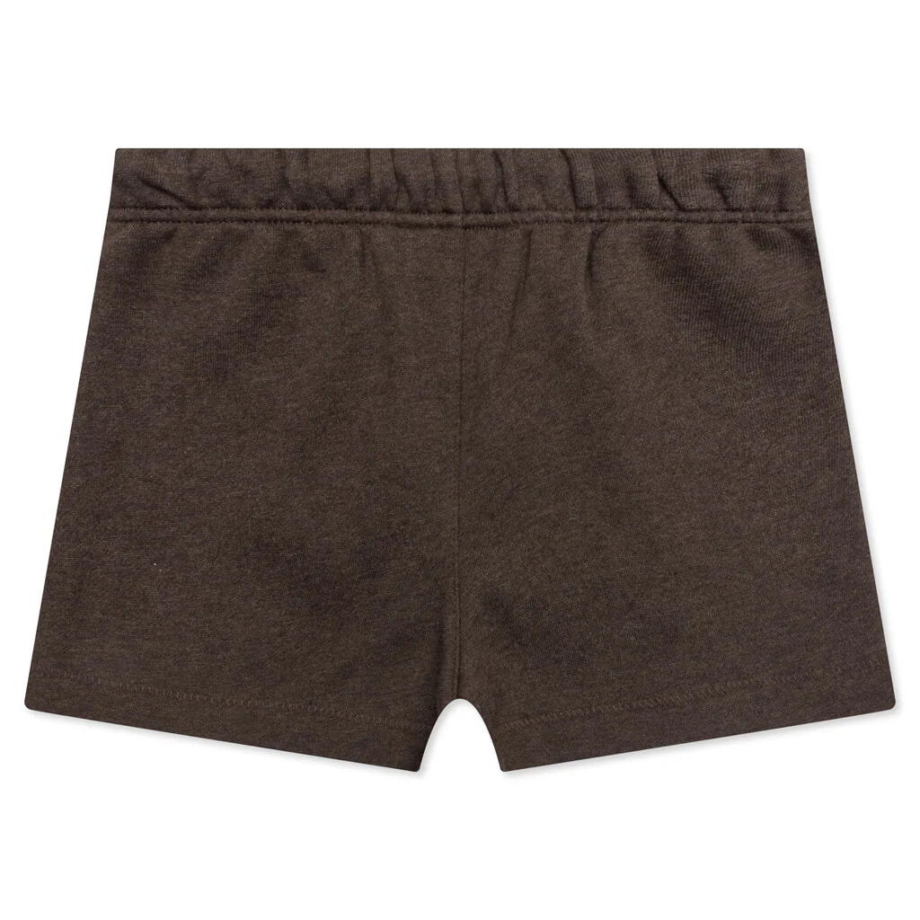Essentials Kid's Sweatshort - Heather Wood - Image 2