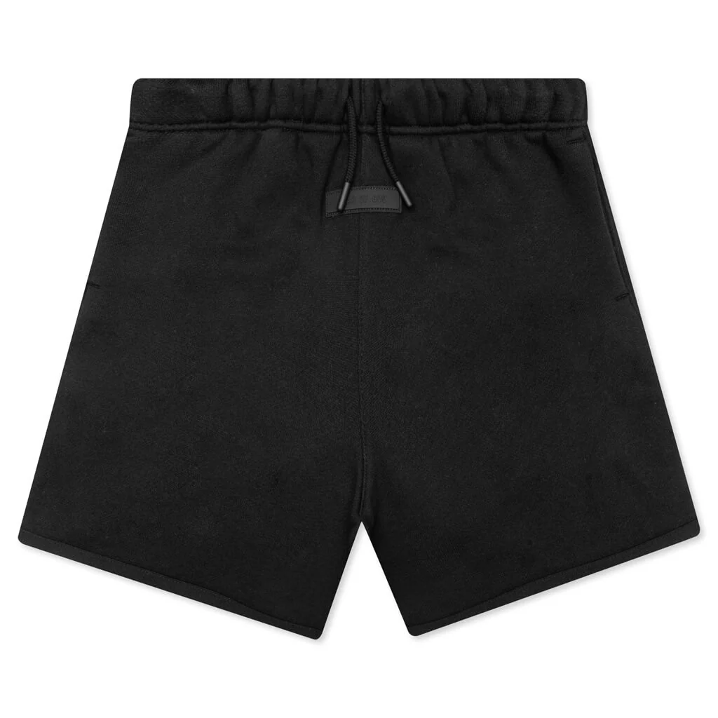 Kid's Sweatshorts - Jet Black
