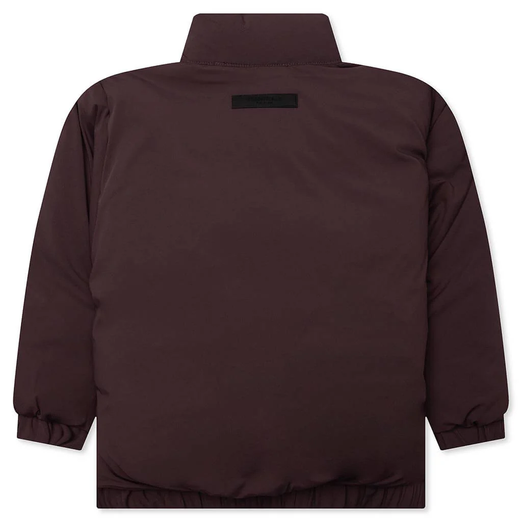 Kid's Puffer - Plum - Image 2