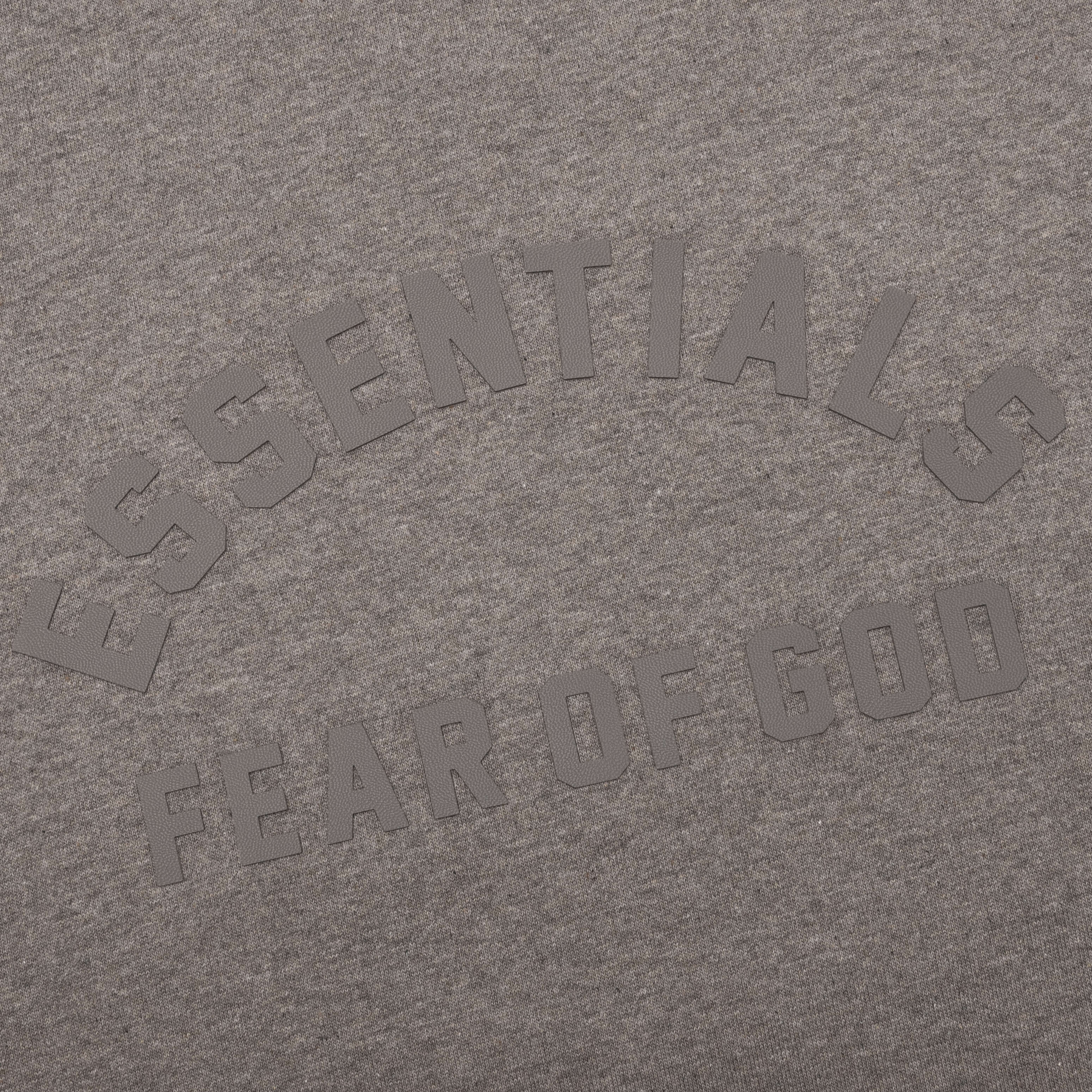 Heavy Long Sleeve Tee - Heather Grey - Image 3