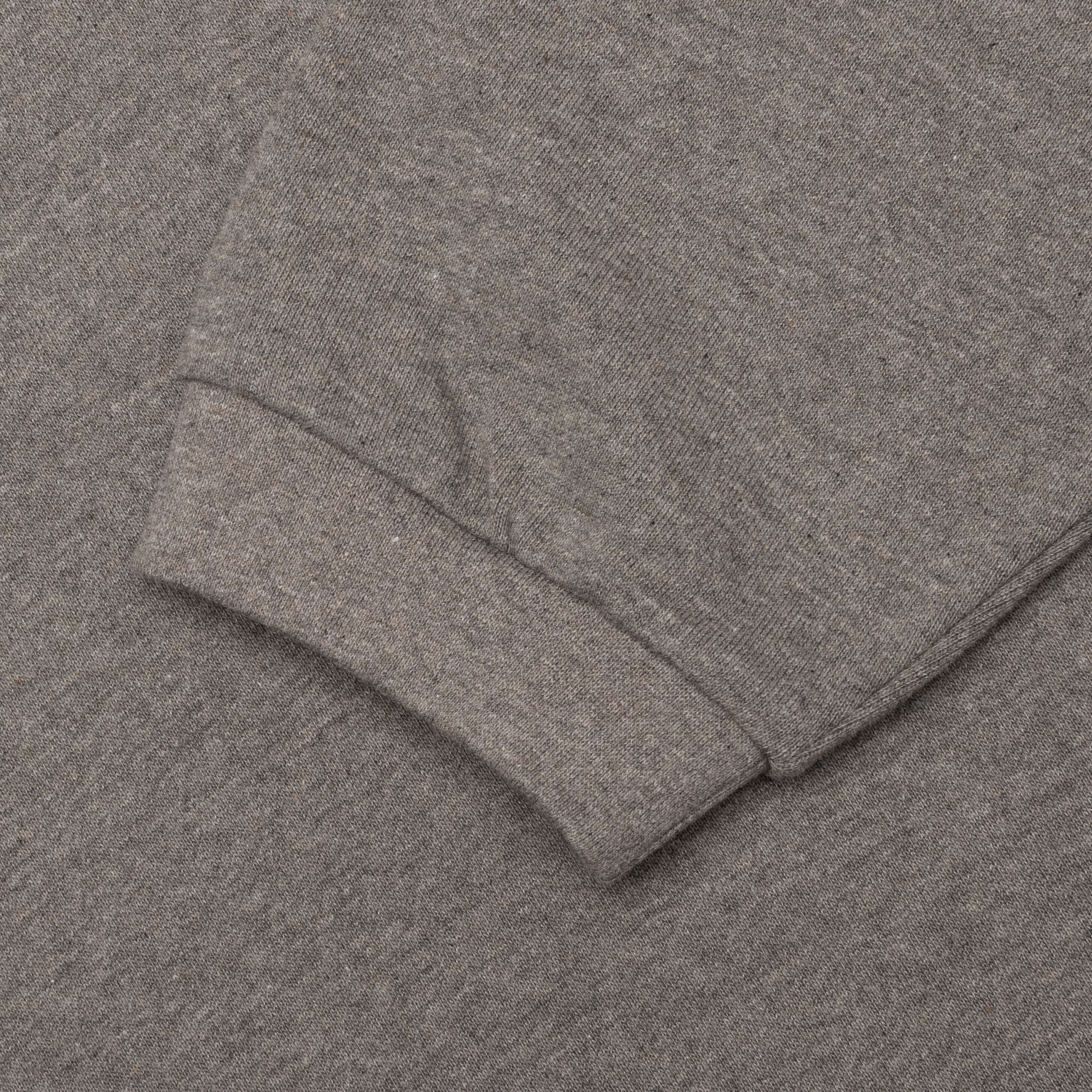 Heavy Long Sleeve Tee - Heather Grey - Image 5