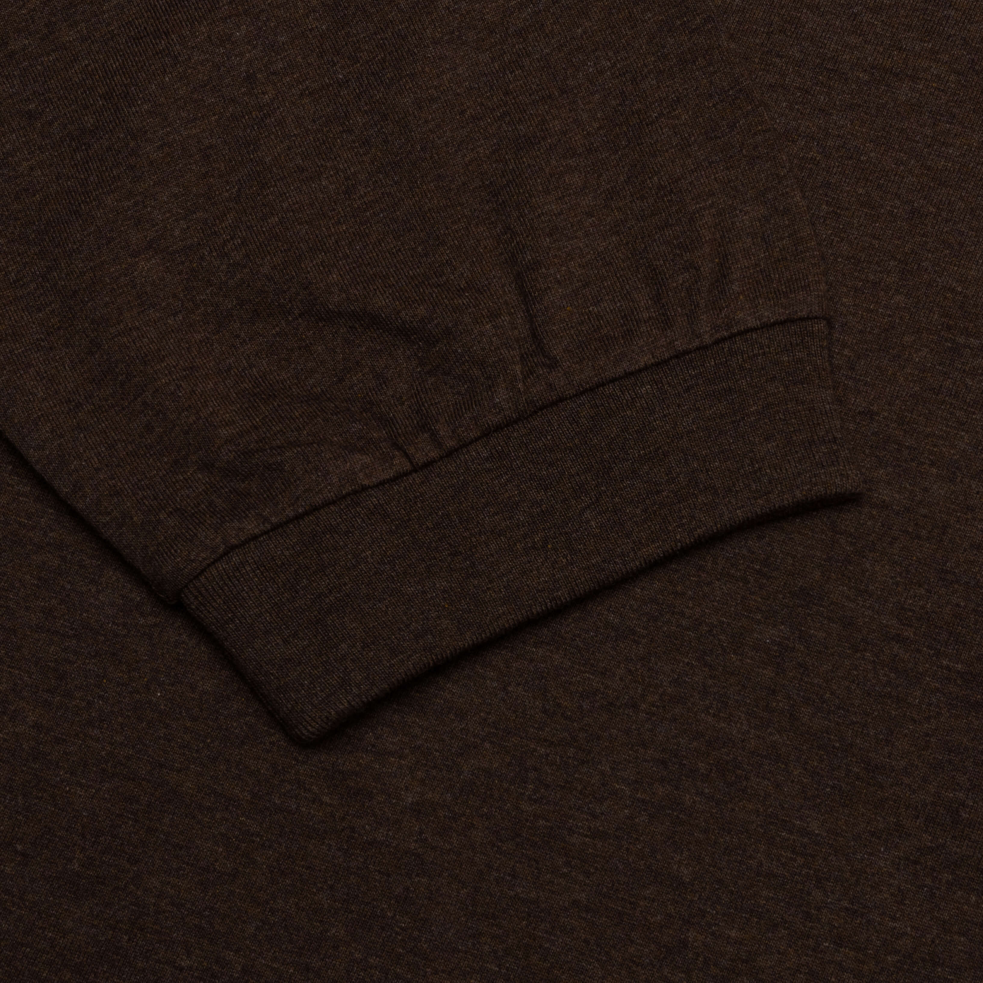 Essentials L/S Tee - Heather Wood - Image 5