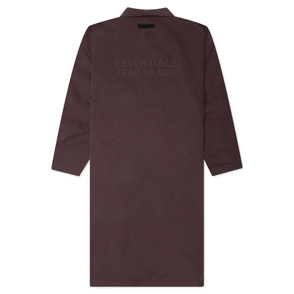 Long Coat - Plum - Image 2