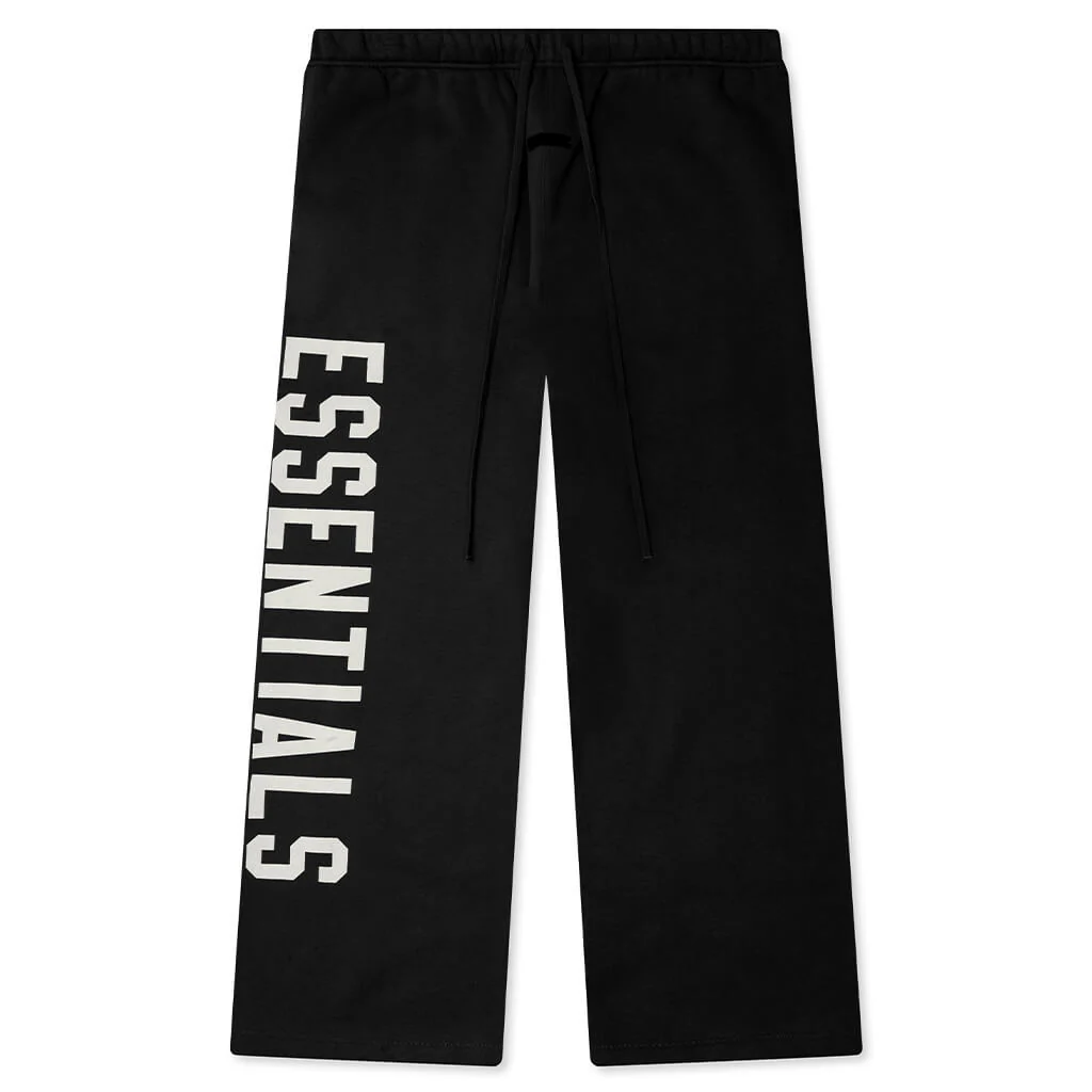 Lounge Fleece Sweatpant - Jet Black