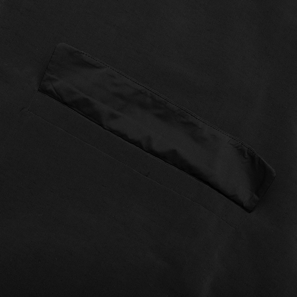 Military Nylon Hooded Anorak - Black - Image 3