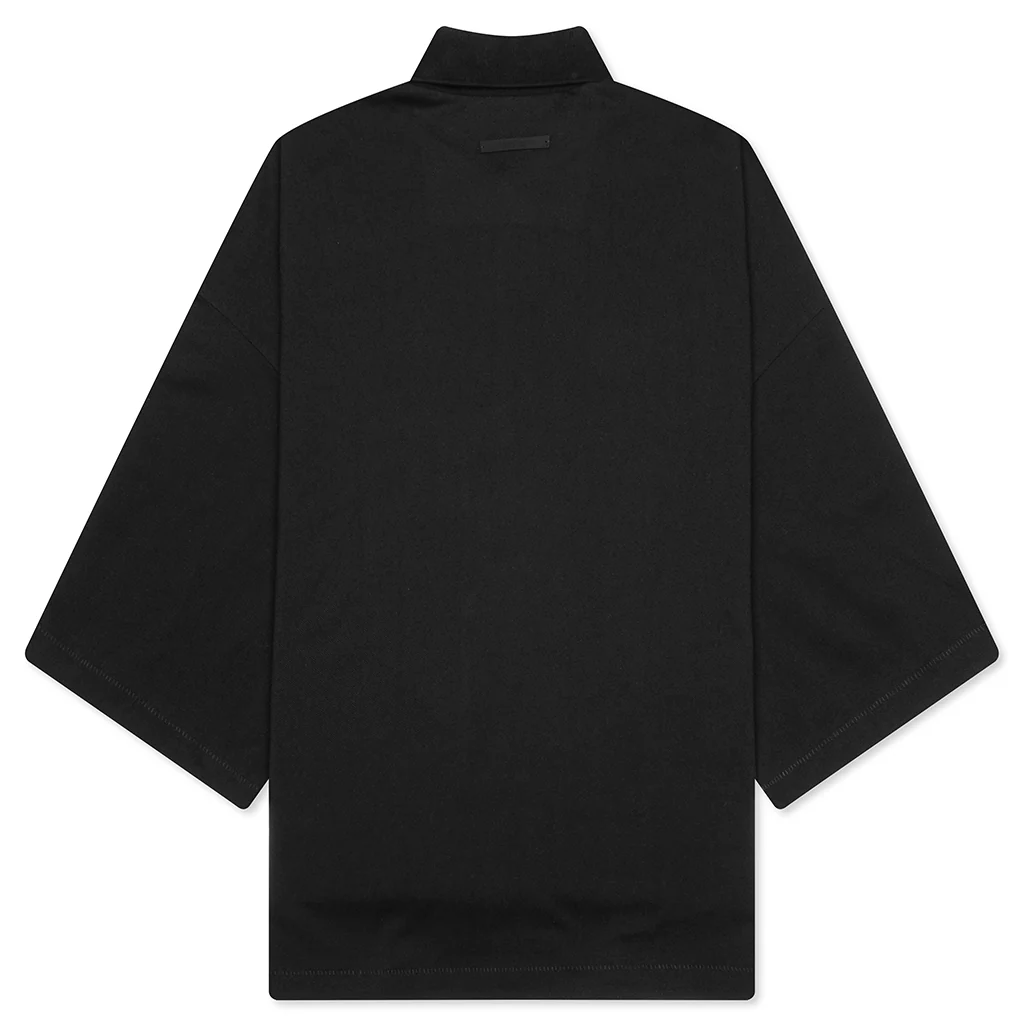 Pique Polo - Black - Image 2