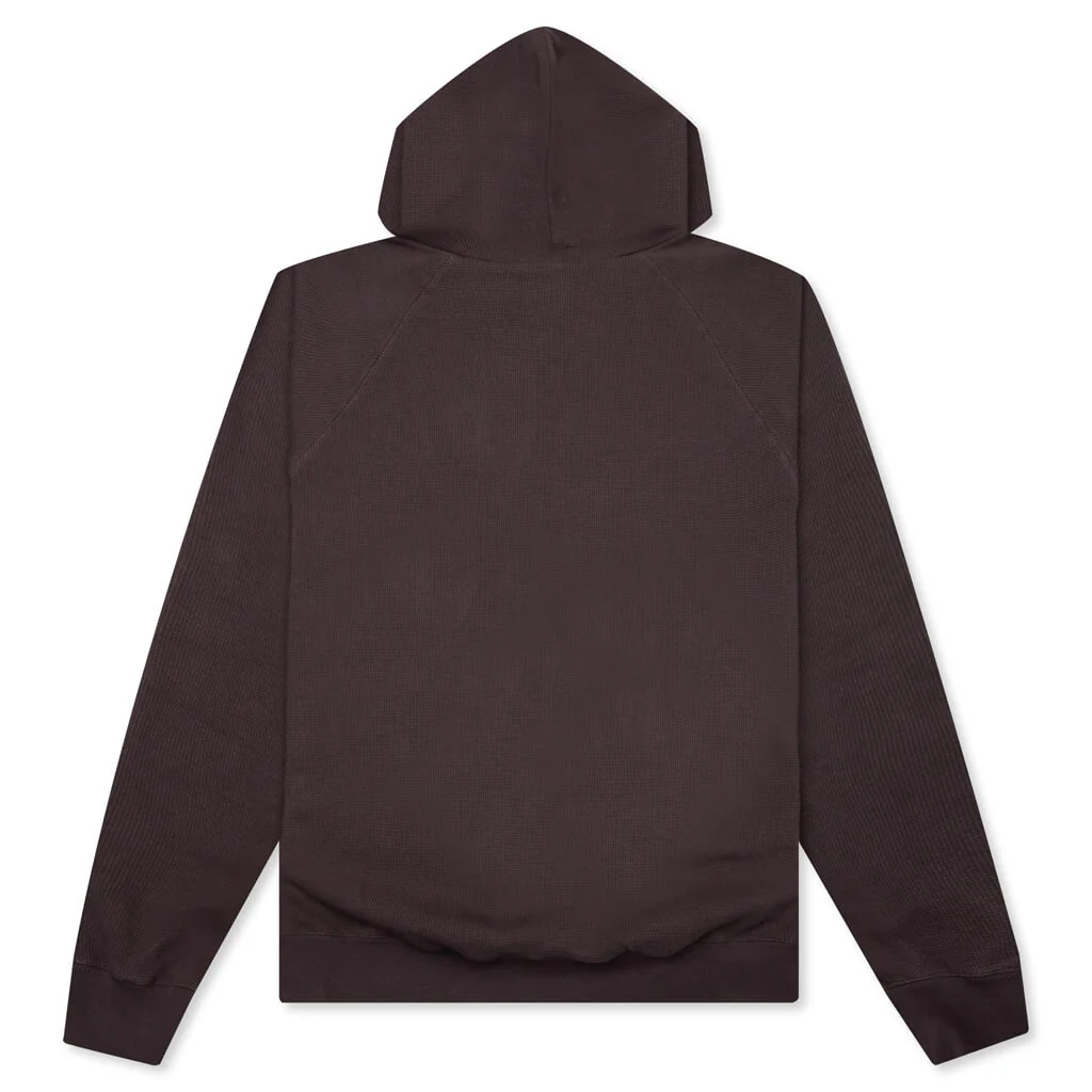 Raglan Hoodie - Plum - Image 2