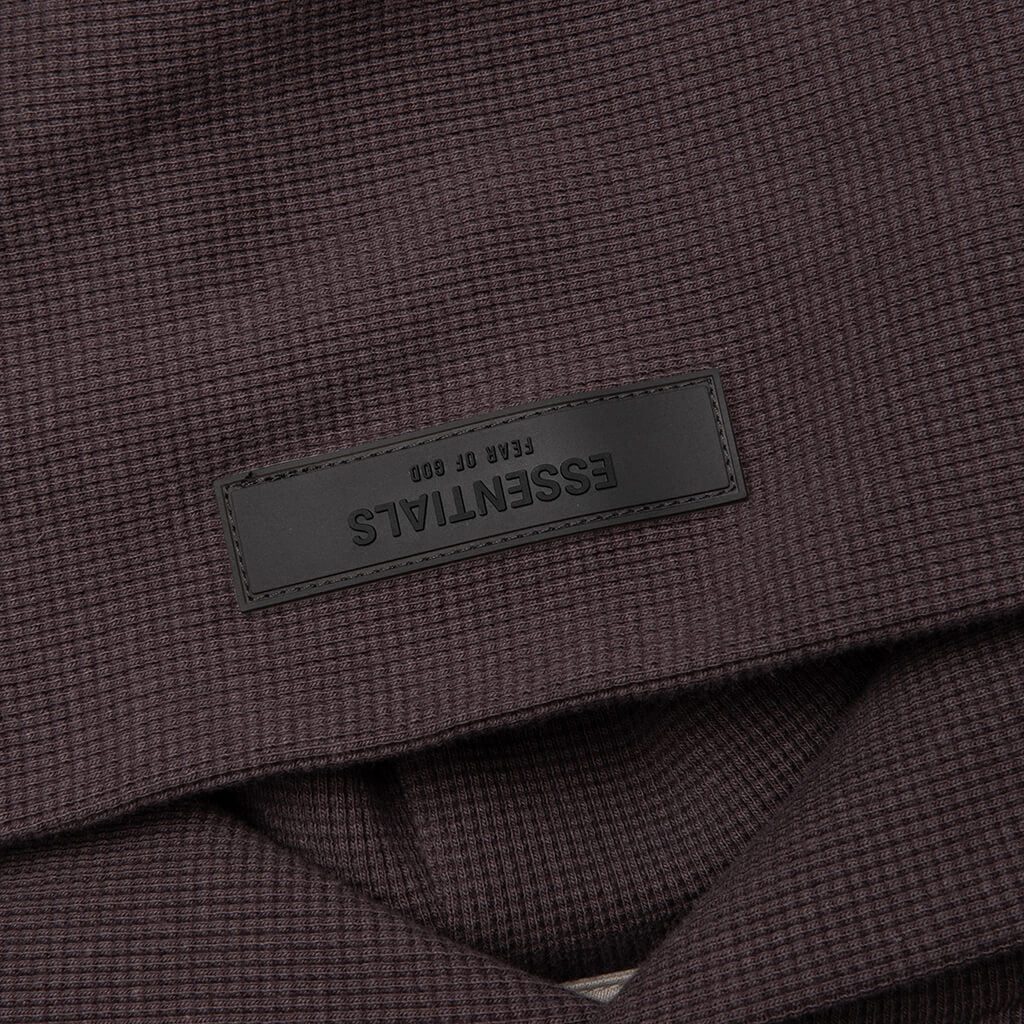 Raglan Hoodie - Plum - Image 3