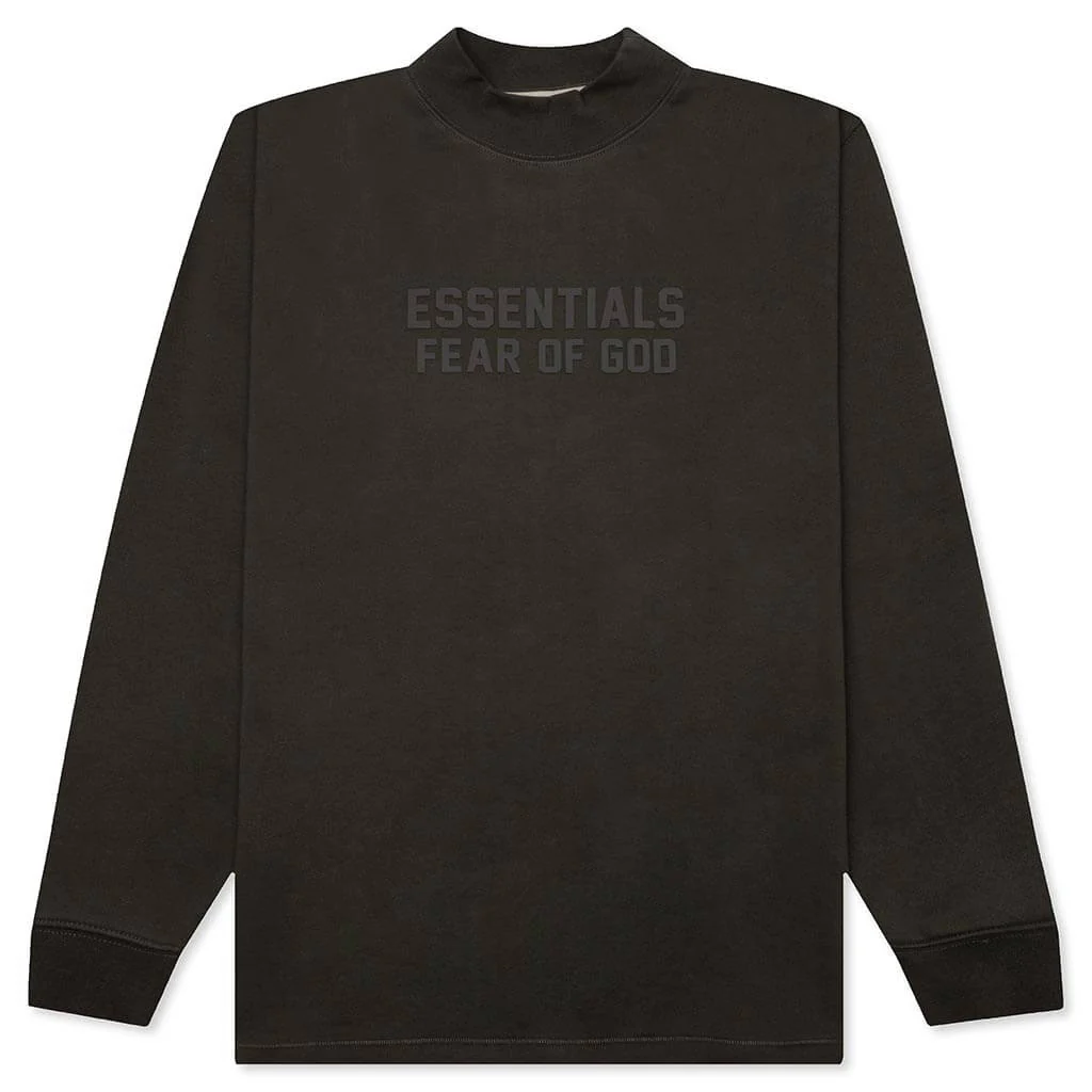 Relaxed Crewneck - Off Black