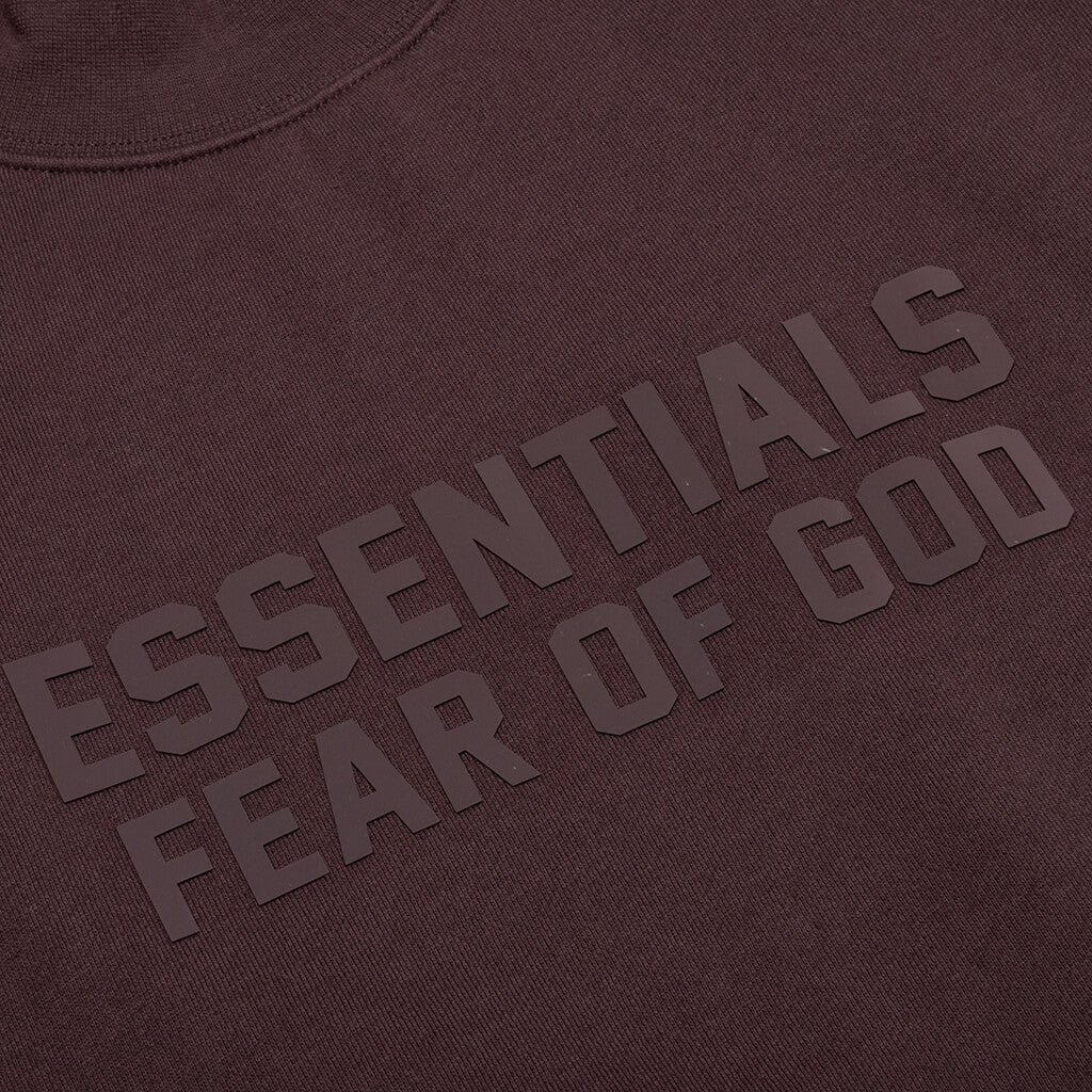 Relaxed Crewneck - Plum - Image 3