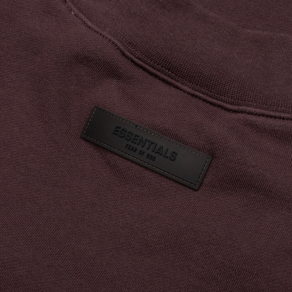 Relaxed Crewneck - Plum - Image 4