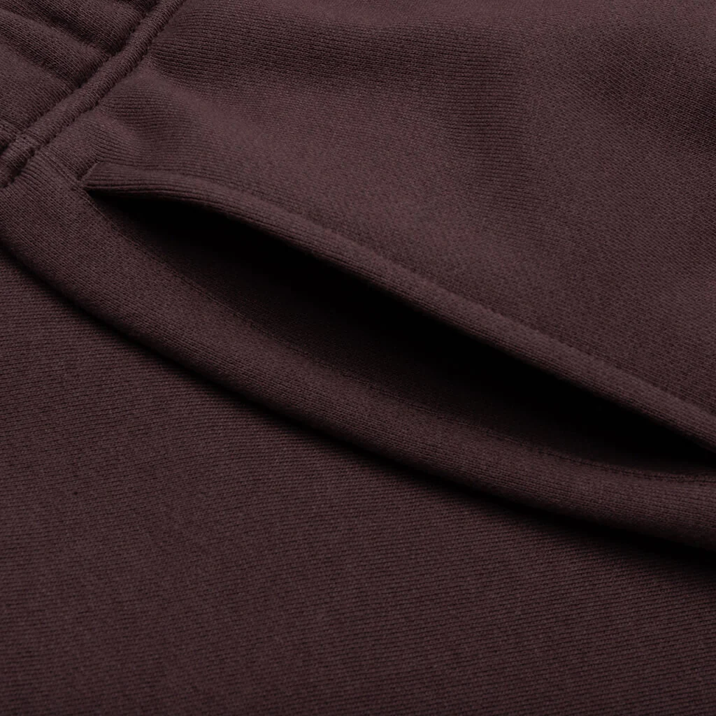 Relaxed Sweatpant - Plum - Image 4