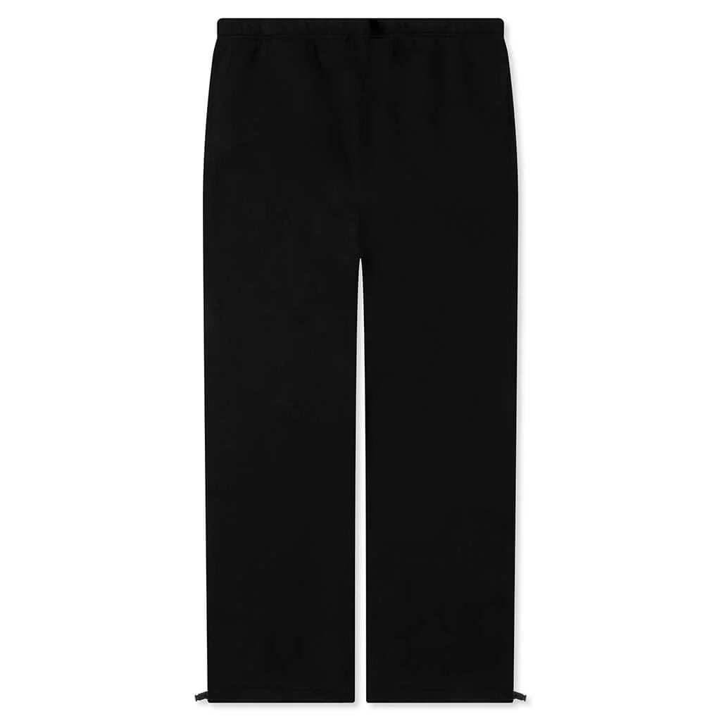 Relaxed Fleece Sweatpant - Jet Black - Image 2