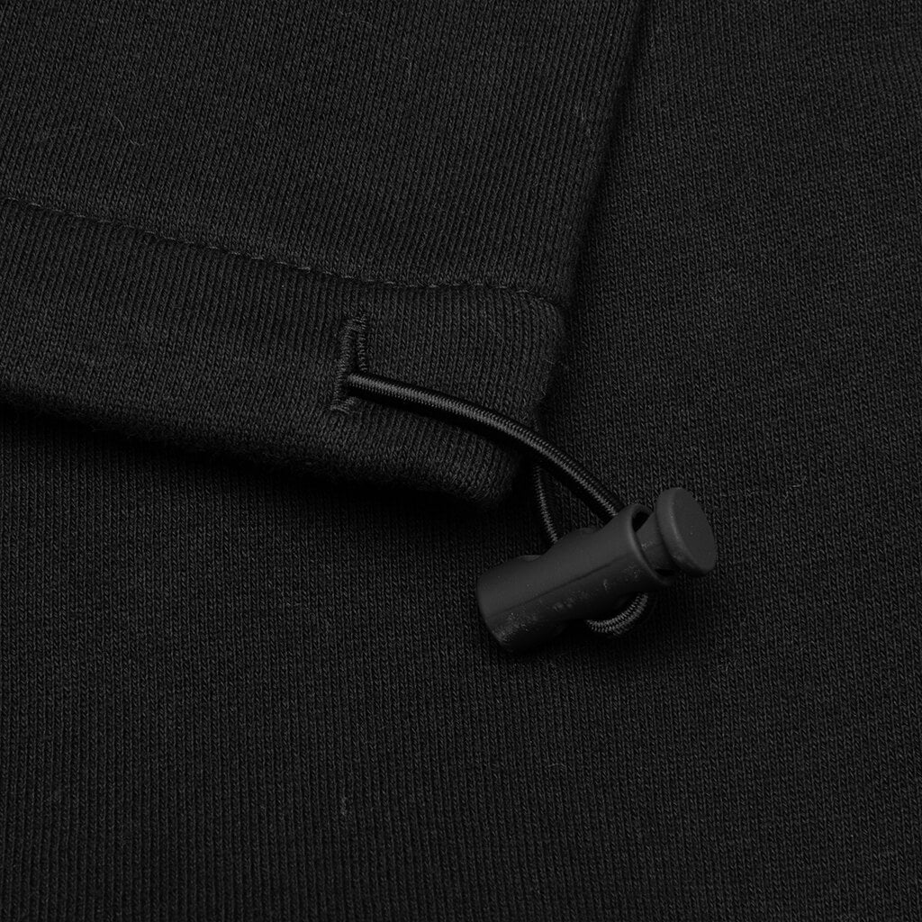 Relaxed Fleece Sweatpant - Jet Black - Image 5