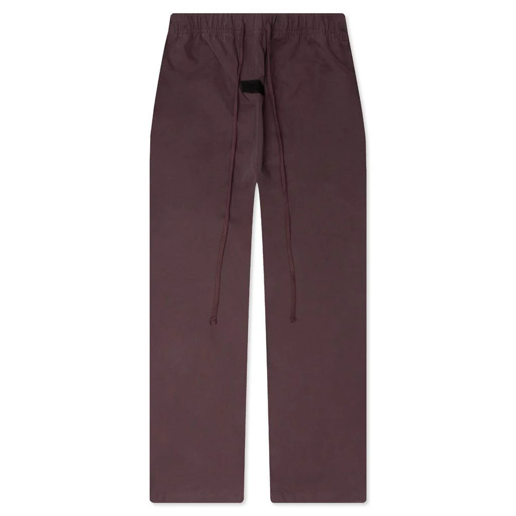 Relaxed Trouser - Plum
