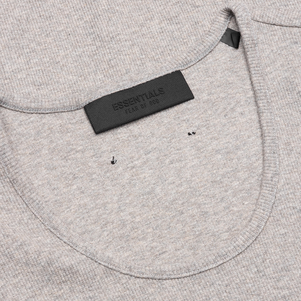 Ribbed Tank - Dark Heather - Image 3