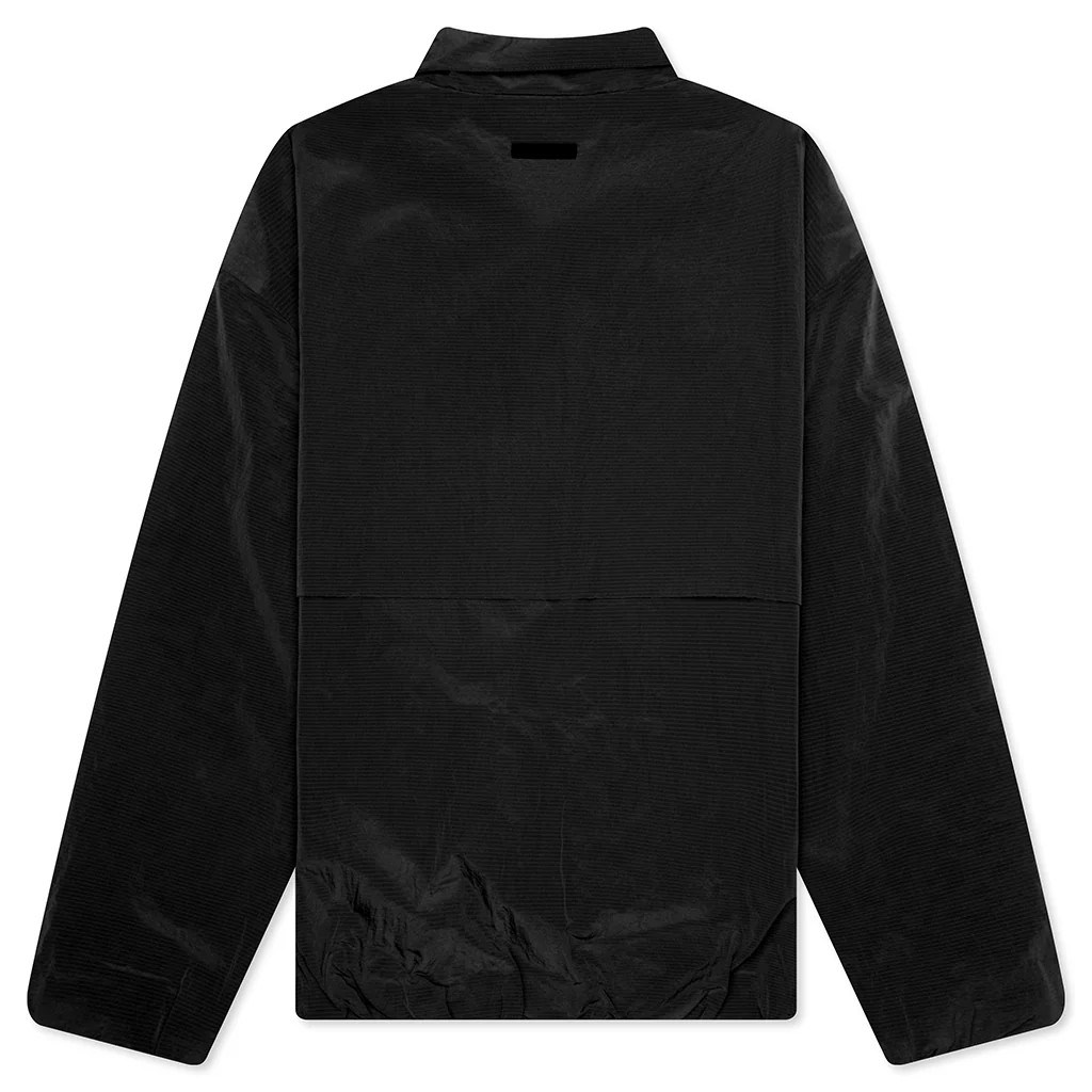 Ripstop Halfzip Pullover - Black - Image 2