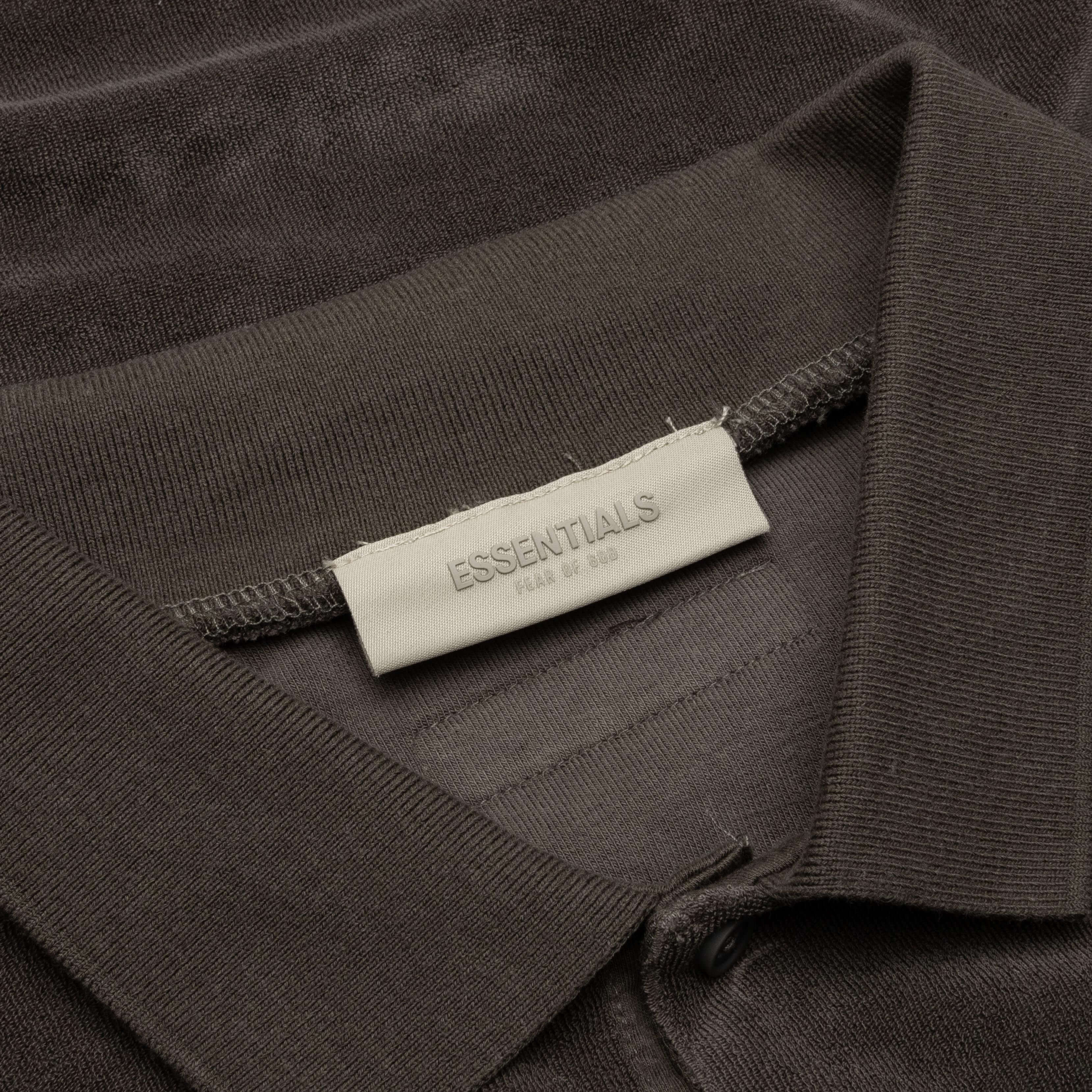 S/S Polo - Off Black - Image 3