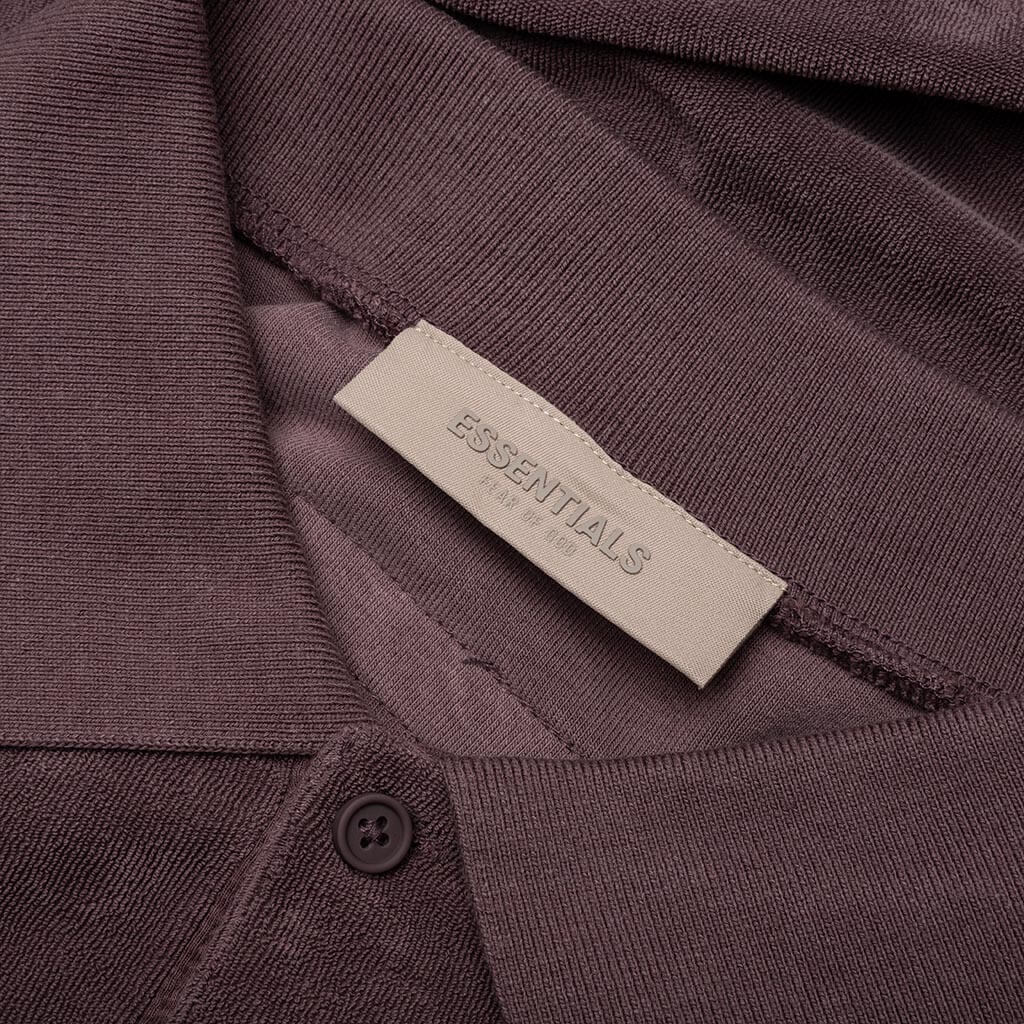 S/S Polo - Plum - Image 4