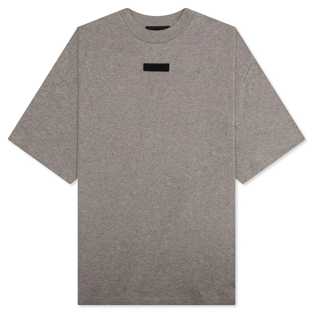 Essentials S/S Tee - Heather Grey